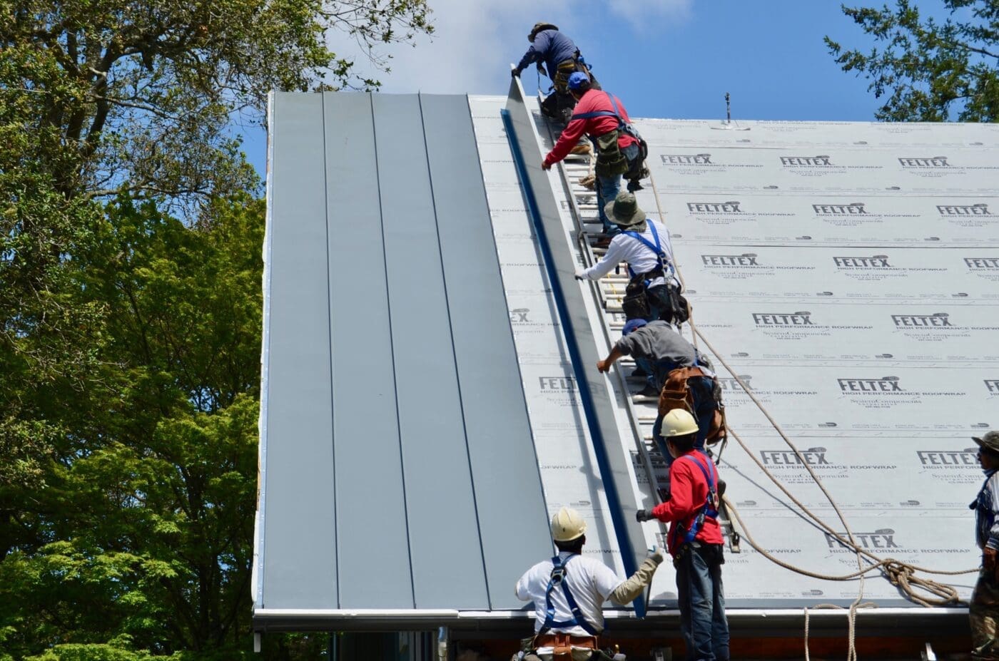 metal roof installers Wedge Roofing