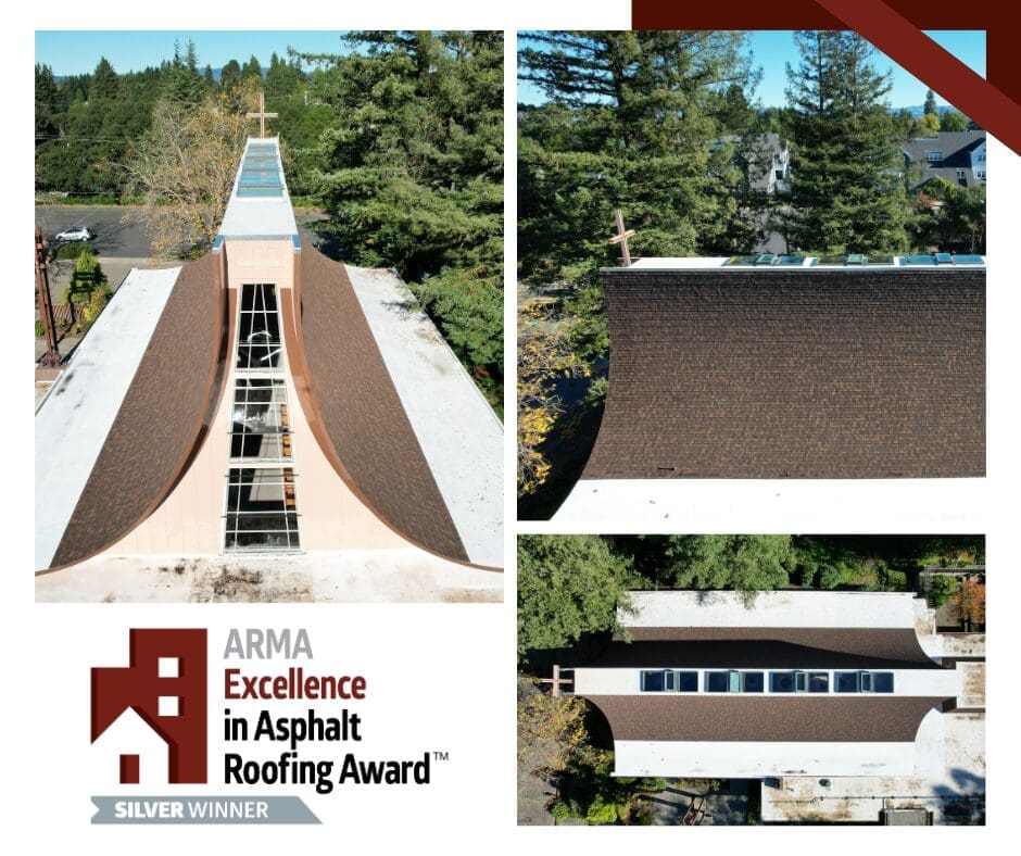 Wedge Roofing ARMA Silver Award Achieved in the 2026 Excellence in Asphalt Roofing Contest