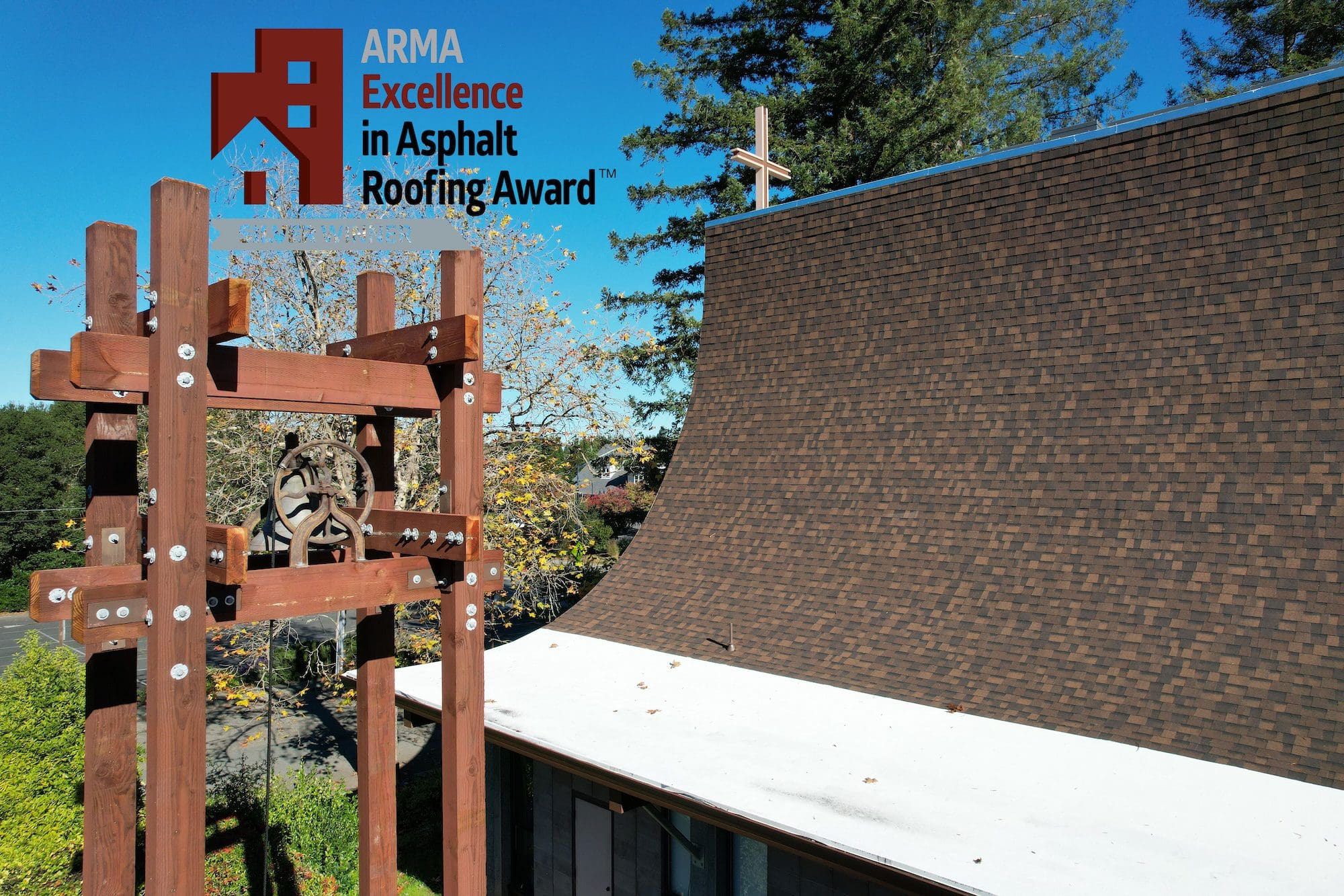 Award-Winning California Mid-Century Gothic Church Roof