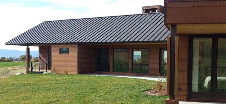 matte metal roofing